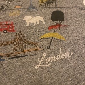 Cute London Tee - JCrew Vintage